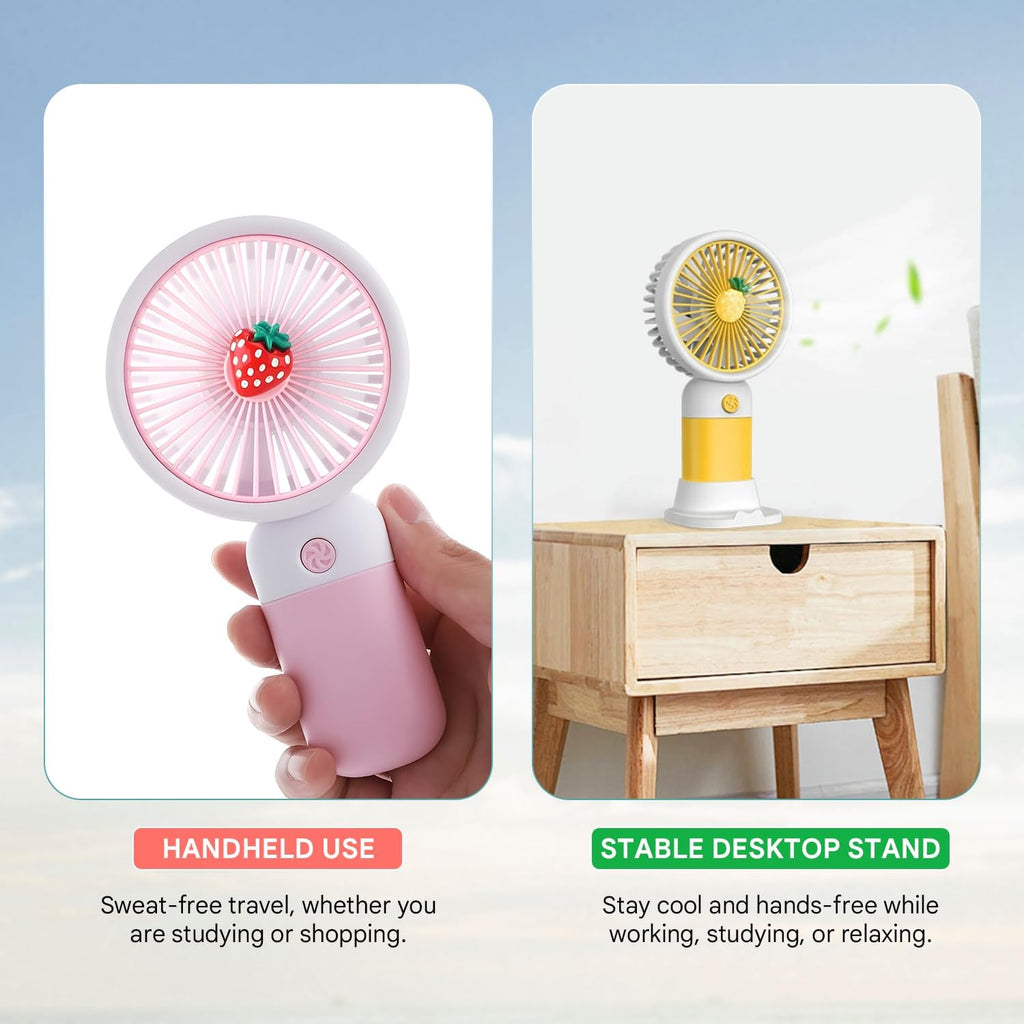 Windora Portable Handheld Fan - Ultra Quiet